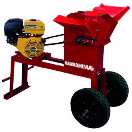 Kawashima PP2000K Picadora de forraje 2000 con motor a gasolina  13 Hp