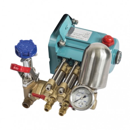 Parazzini B6.5T bomba para parihuela de pistones acero inoxidable